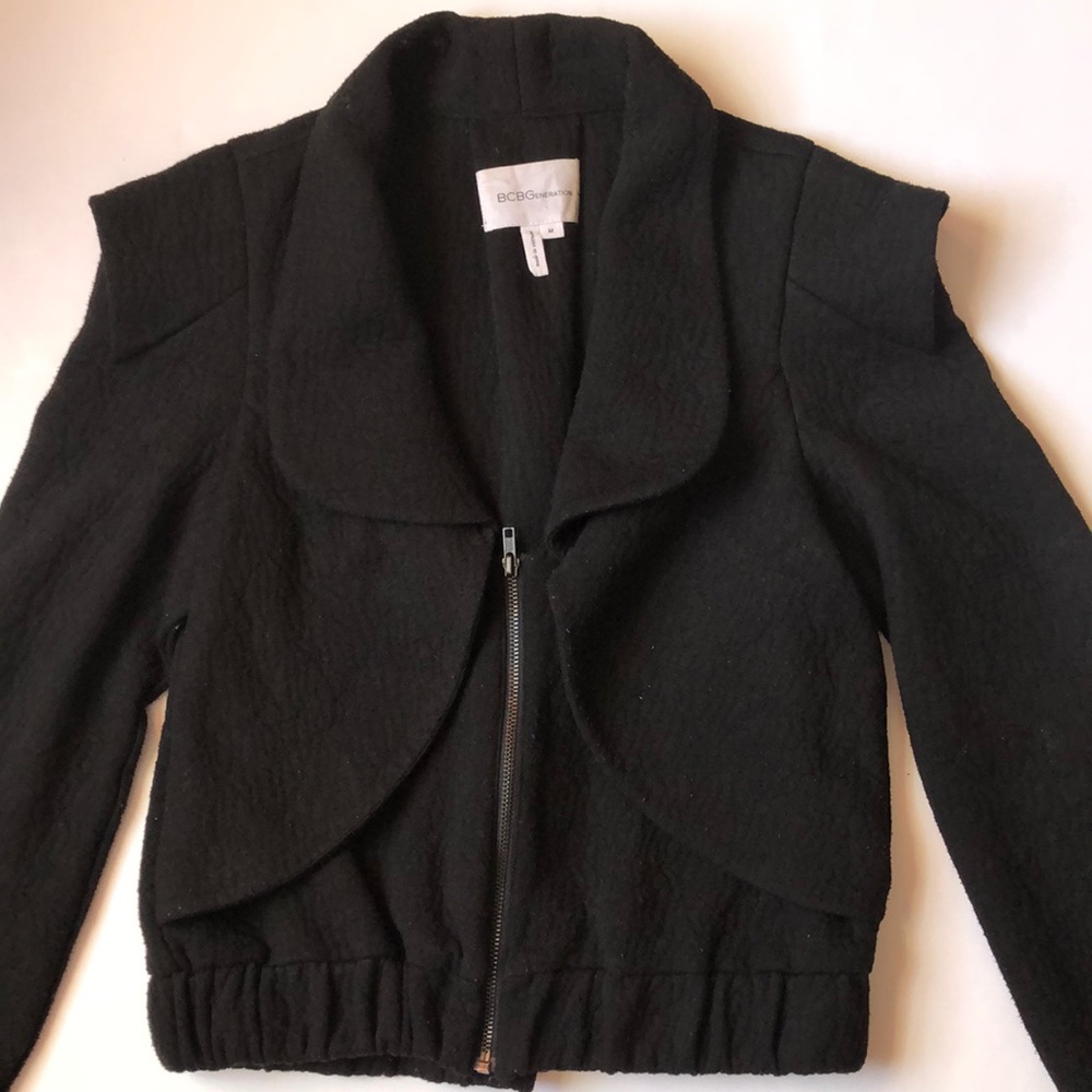 Bcbgeneration Black Bomber Jacket - image 2